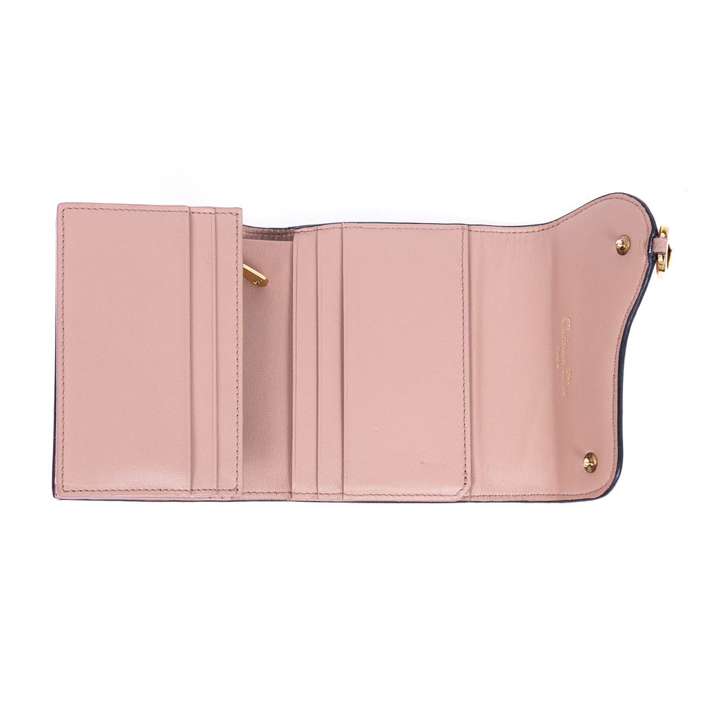 Dior Saddle Lotus Bi-Fold Wallet - Picture 10 of 11